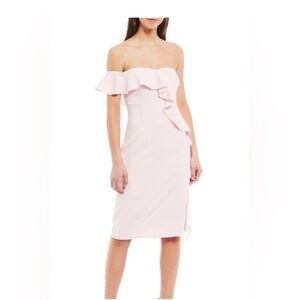 241. Giani Bini one shoulder satin dress